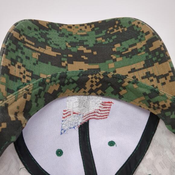 U.S. Flag Homes For Our Troops Strapback Baseball Cap Multi One Size Camo Rothco - Picture 8 of 10